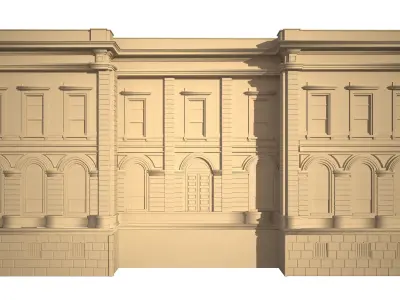 Macka Military Police Station Historical Building  3D model