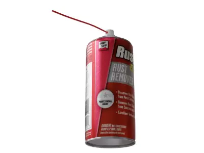Rust Remover Spray 3D model