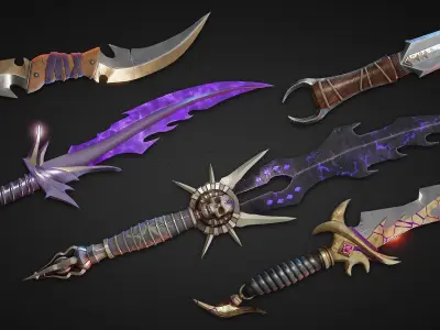 Fantasy Knife Collection 1 