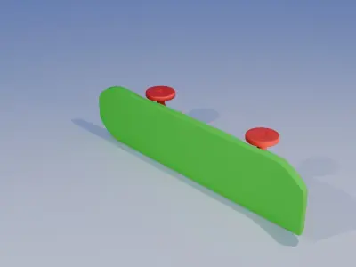 Skateboard 3D print model purchase