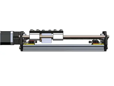 Linear Module - Screw Drive 3D model purchase