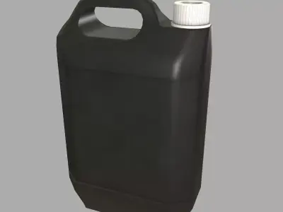 Plastic Can Low Poly Low-poly 3D model