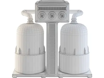 Factory Machine 3D model buy