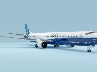 Plane 03 3D model