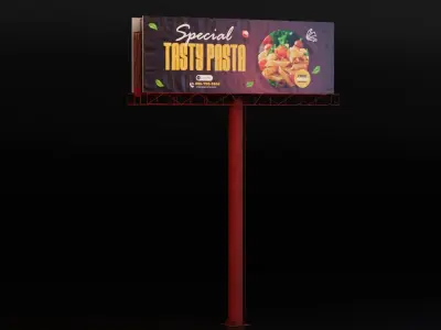 Billboard 3D model get