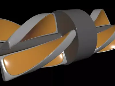 Wind and Solar Combined - Concept 3D model