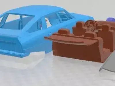 Citroen CX 1991 Printable Car  3D print model