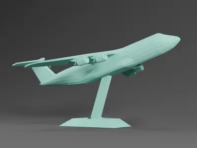 C-5 Galaxy Plane 3D print model