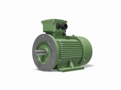 100L B34b Top IEC electric motor - 3D CAD model 3D model