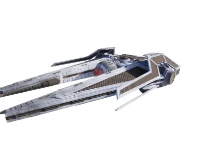 Spaceship-spacecraft-47 3D model