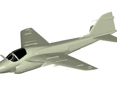 Grumman A-6 Intruder 3D model purchase