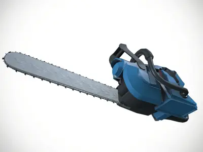 Heavy Chainsaw 3D model
