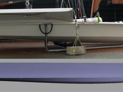 Foiled 49er Free 3D model