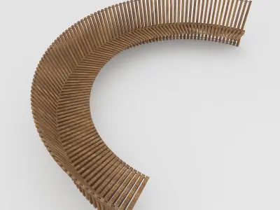 Astral Bench 3D model