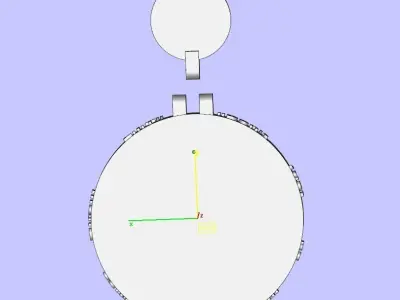 Lion Pendant CAD files  3D print model
