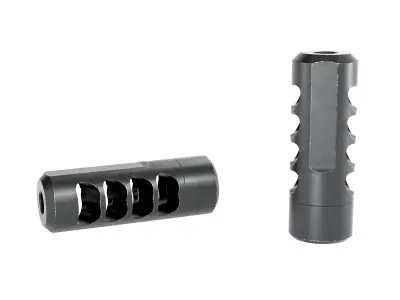 TI PRO 4 Muzzle Brake Low-poly 3D model