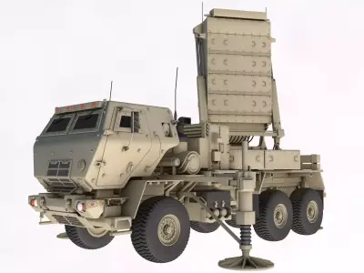 ANTPQ-53 Radar 3D model purchase