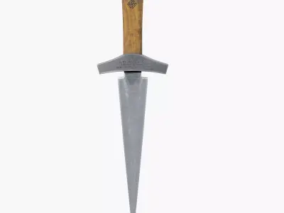 Viking Dagger 3D model