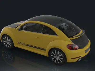 Volkswagen brand cars 3D model
