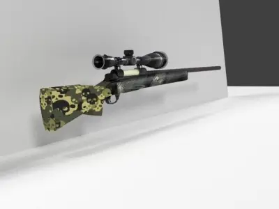 Sniper Gun Free 3D model