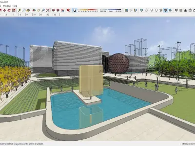 Sketchup Museum 132 3D model
