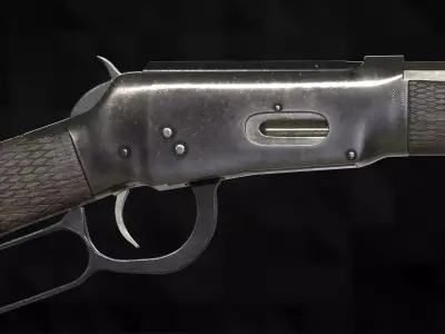 Winchester 1894 High poly 3D model