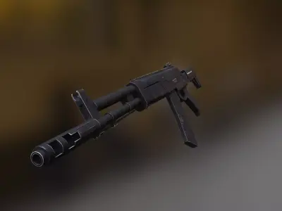 AEK-971 ak - rifle for gta 3D model