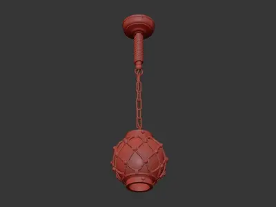 Lamp ropes 3D model