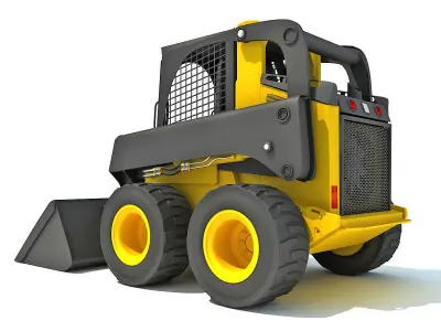 Skid Steer Loader 3D model buy