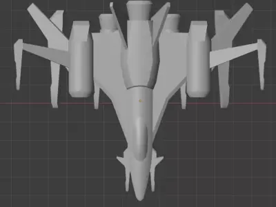 JET FIRE Free 3D model
