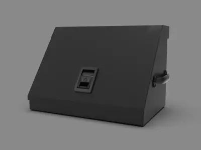 Triangular Tool Box 3D model