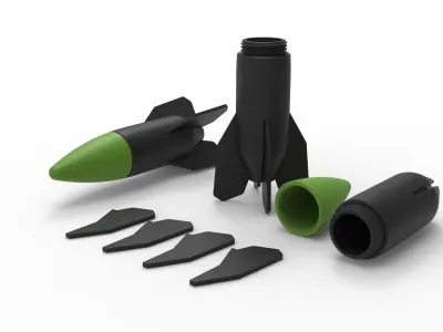 Drone Bomb 3D print model