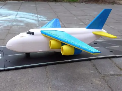 28701 Very Heavy Toy Aircraft An-124 3D print model purchase
