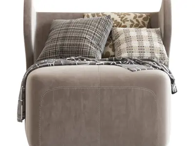 DC 80 Armchair Ceccotti Collezioni 3D model
