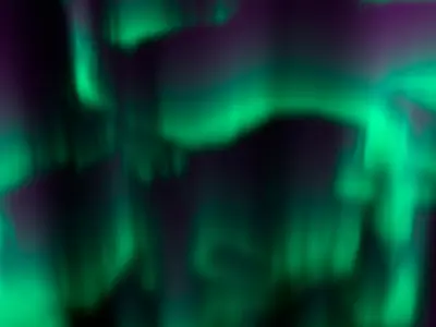 Aurora Borealis Volumetric For Blender 3D model