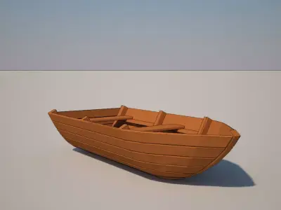 Small Boat 3D model