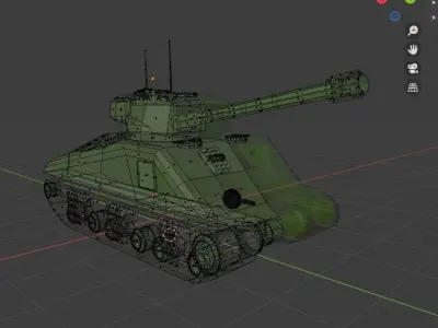 My Sherman Tank 3D model