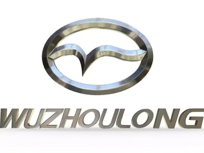 wuzhoulong logo 3D model