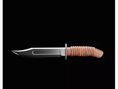 Knife K4 3D model