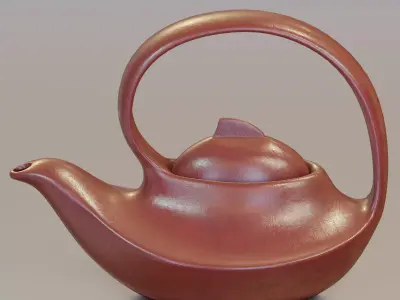 Chinese teapot 3D model
