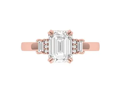 Wedding Ring  3D print model 295