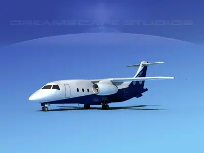 Dornier 328Jet East Coast Airlines 3D model