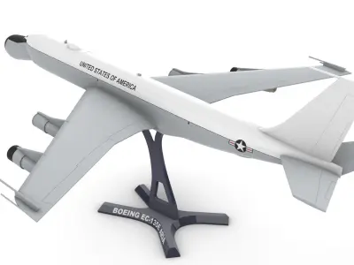 Boeing EC-135 3D print model