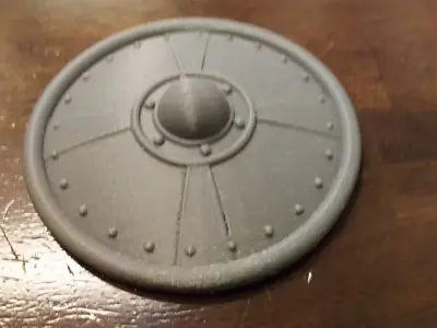 Buckler for a 6th part size figure Free 3D print model