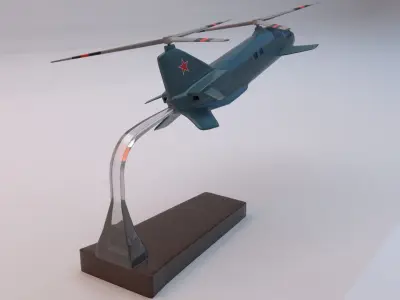 Kamov V-50 Toy Version 3D model