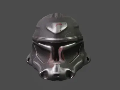 Custom Death Trooper helmet 3D model