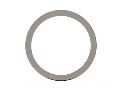 Mens Industrial Knurled Wedding Band CAD file mr0369 3D print model