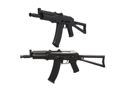 AK-74 rifle 3D print model