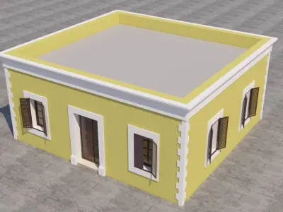 Mexican House 3D model order