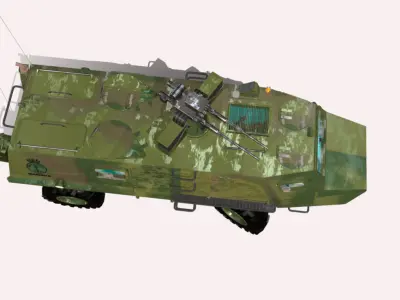 conceito veiculo 4x4 cfn br  Low-poly 3D model